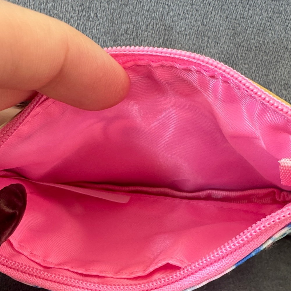 Lilly Pulitzer Vibrant Blue and Pink Pouch - Picture 7 of 8